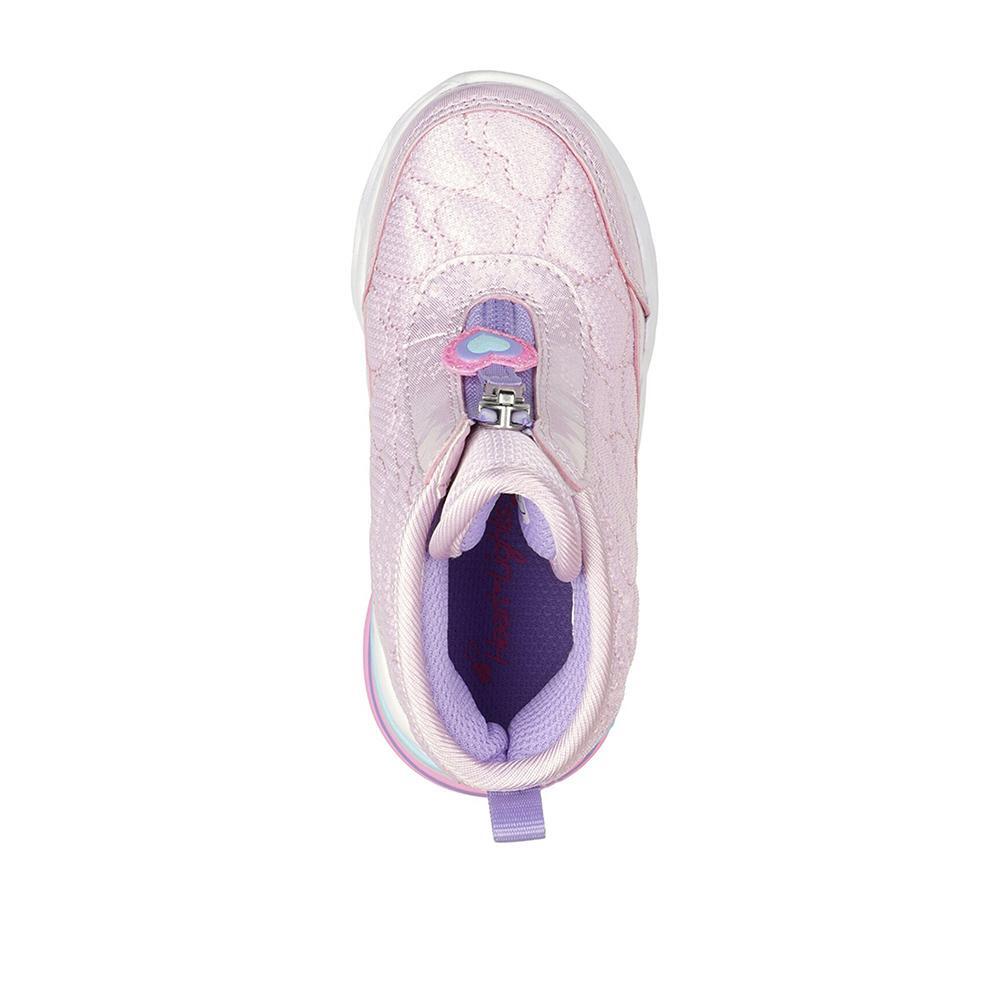 Botines Skechers Niño Heart Hugger Rosa 3/4