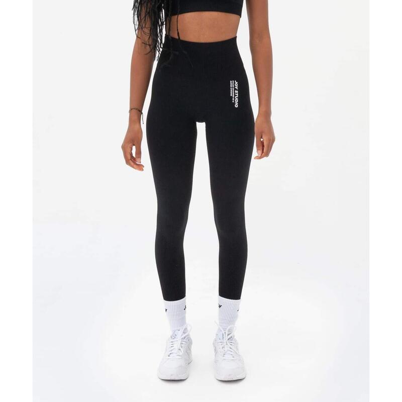 Fitness legging voor dames Super Strong - Zwart