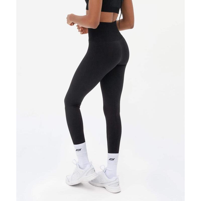 Fitness legging voor dames Super Strong - Zwart