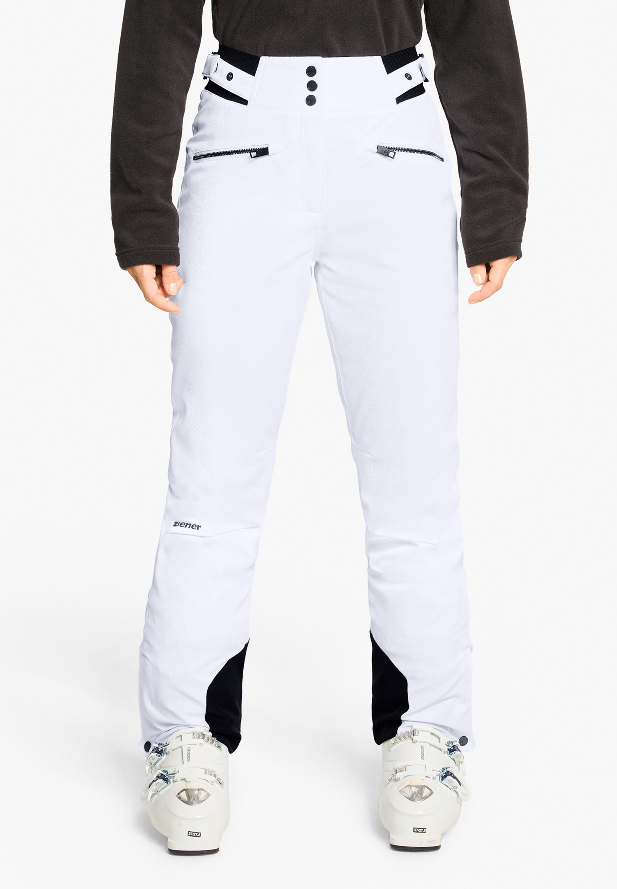 Lange Skihose TILLA-Z weiß 3/5