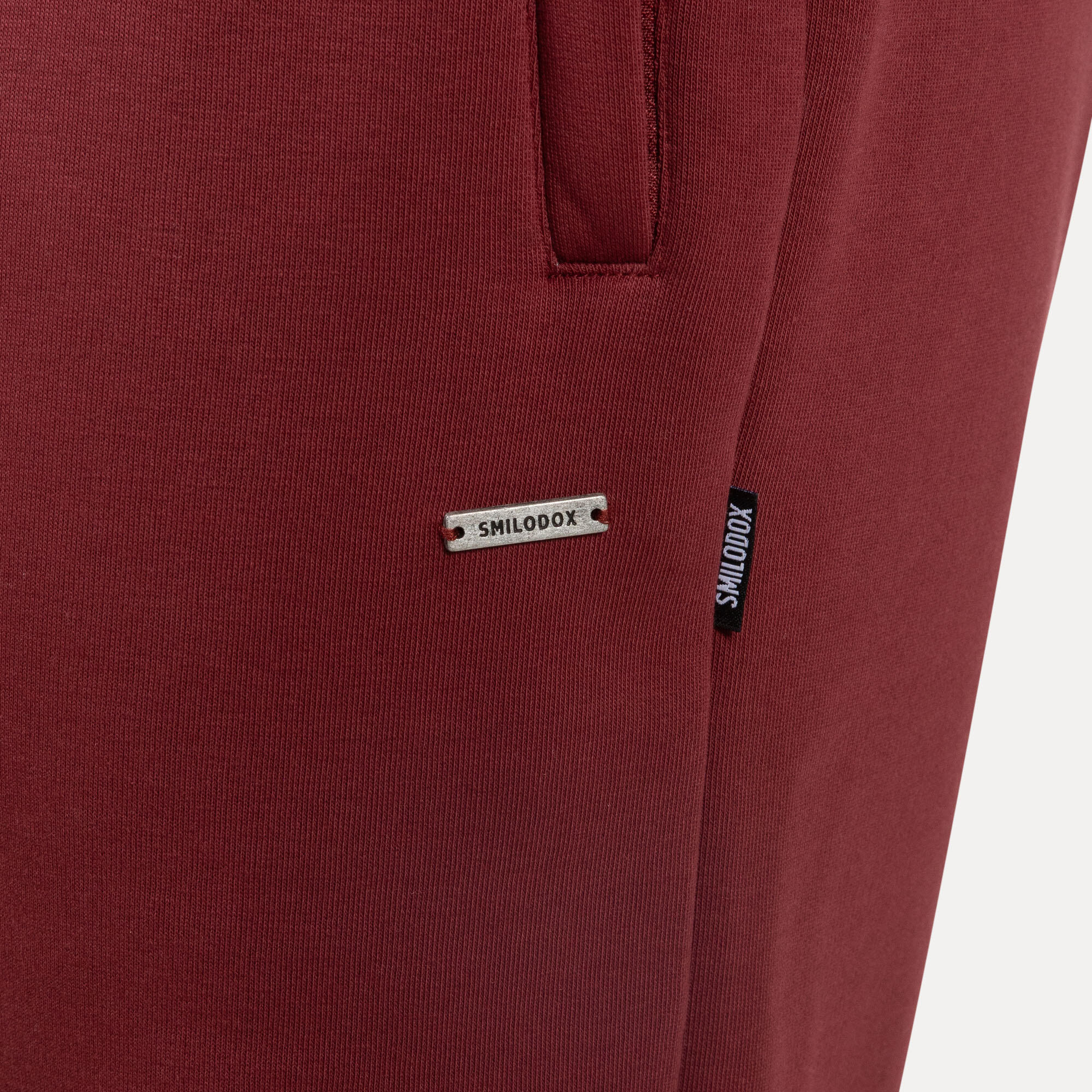Herren Jogginghose Ilyas Bordeaux 4/5