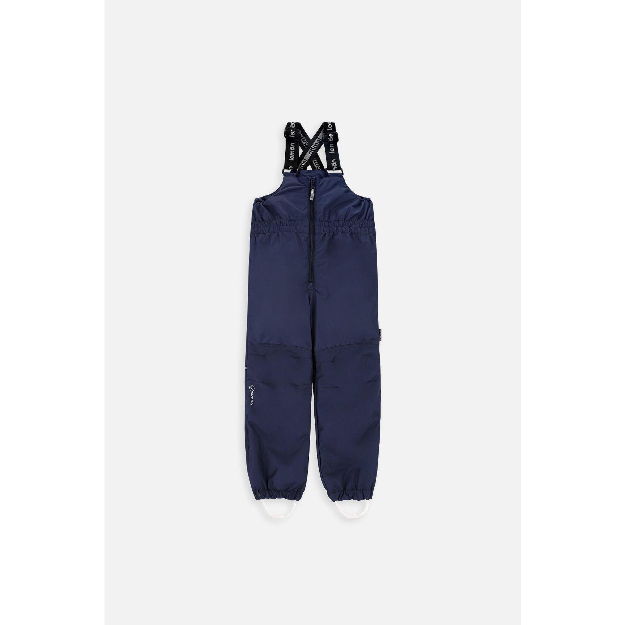 LEMON EXPLORE Chlapecké lyžařské kalhoty s kšandami ZL3