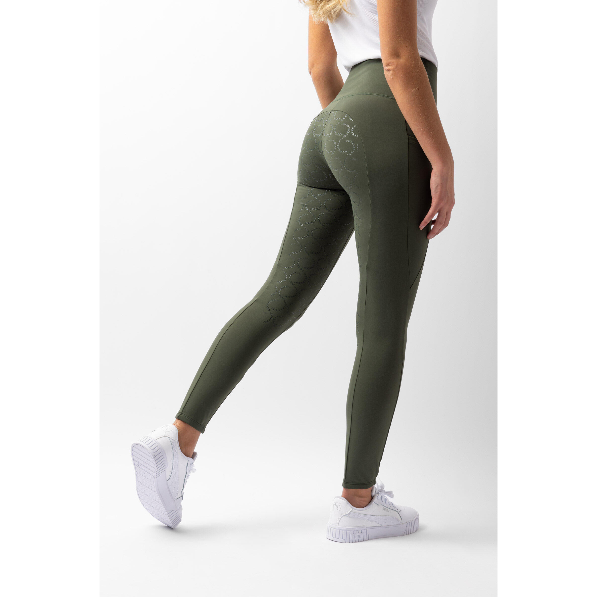 Legging équitation full grip femme Horze Gillian 3/7