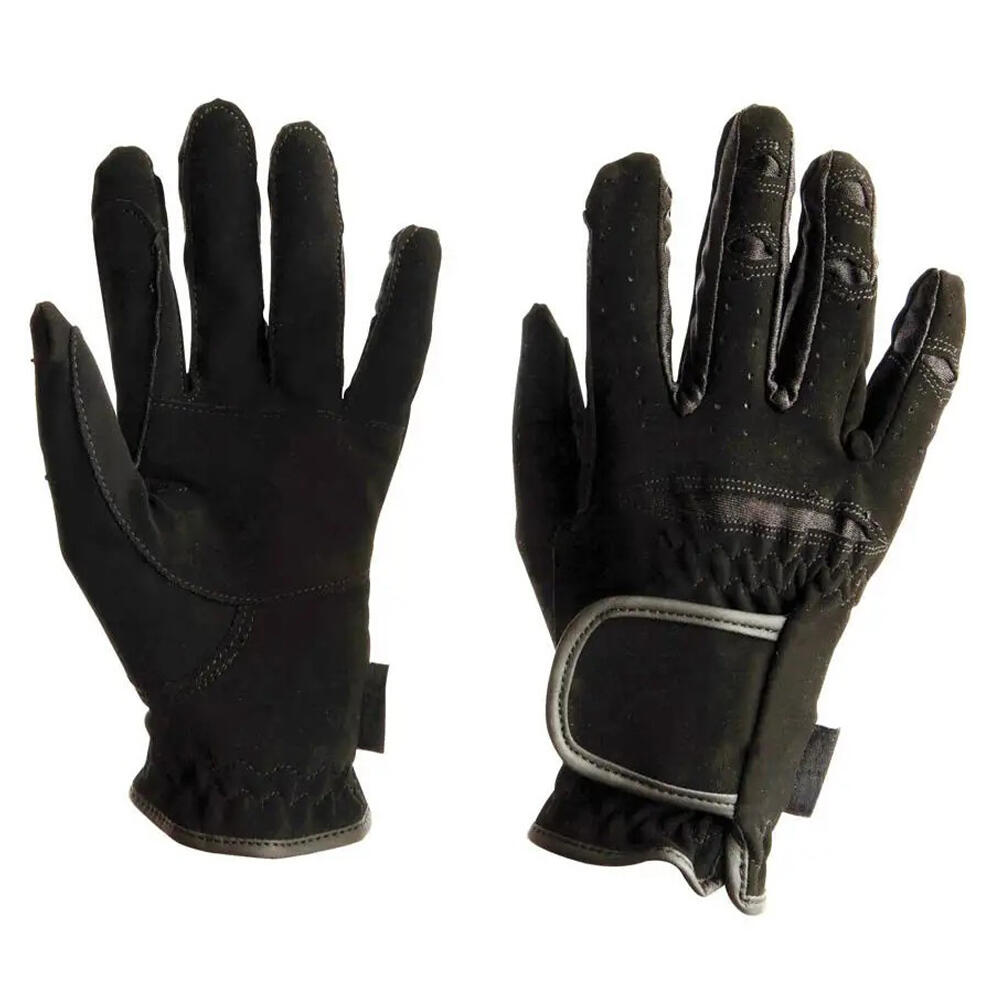 Gants D´équitation MIGHTY Enfant (Noir) 3/3