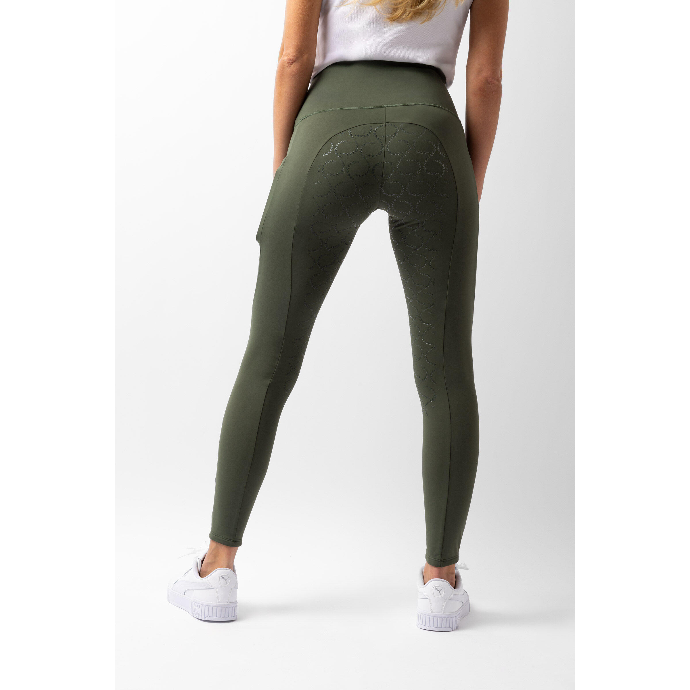 Legging équitation full grip femme Horze Gillian 4/7
