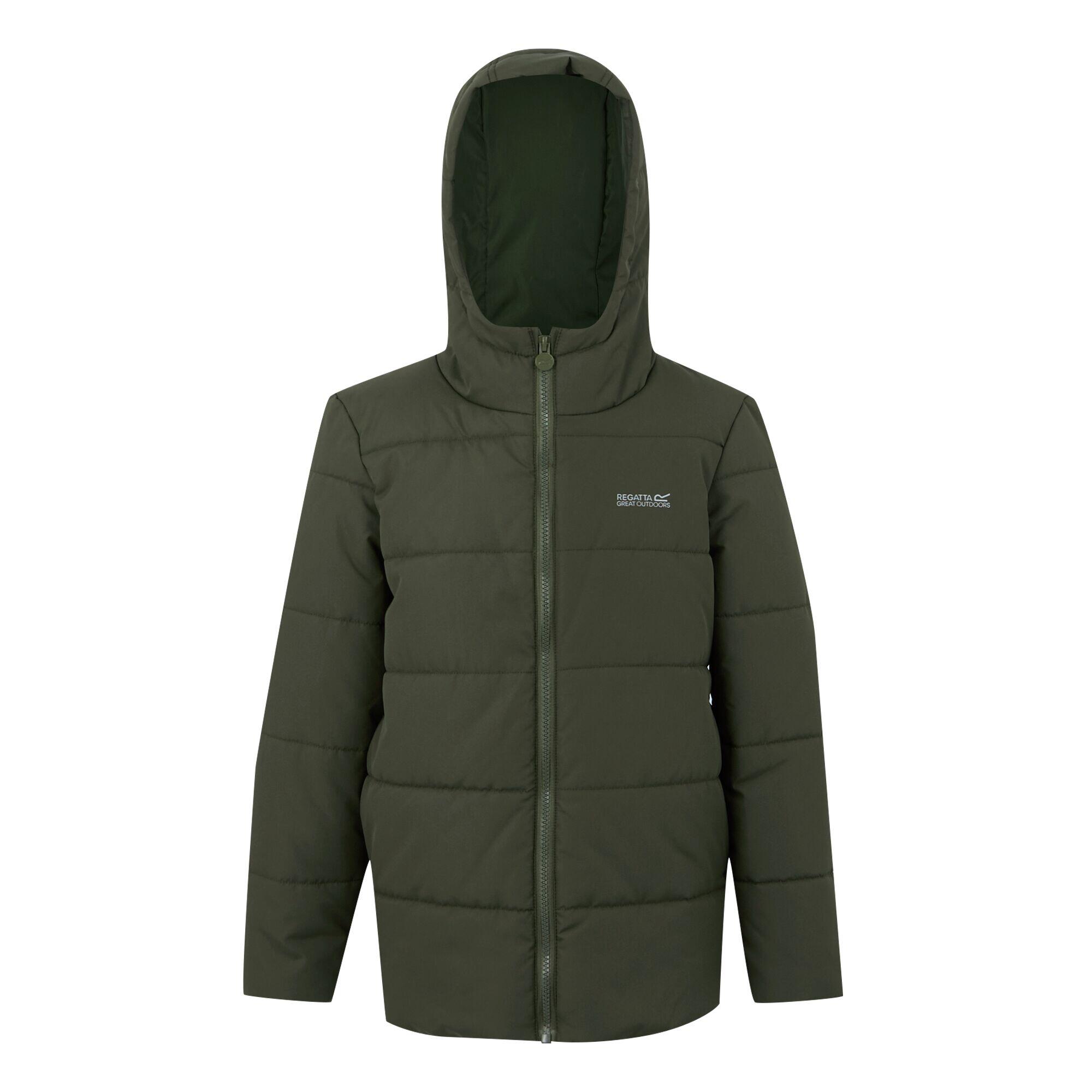 REGATTA Childrens/Kids Halkner Padded Jacket (Green)