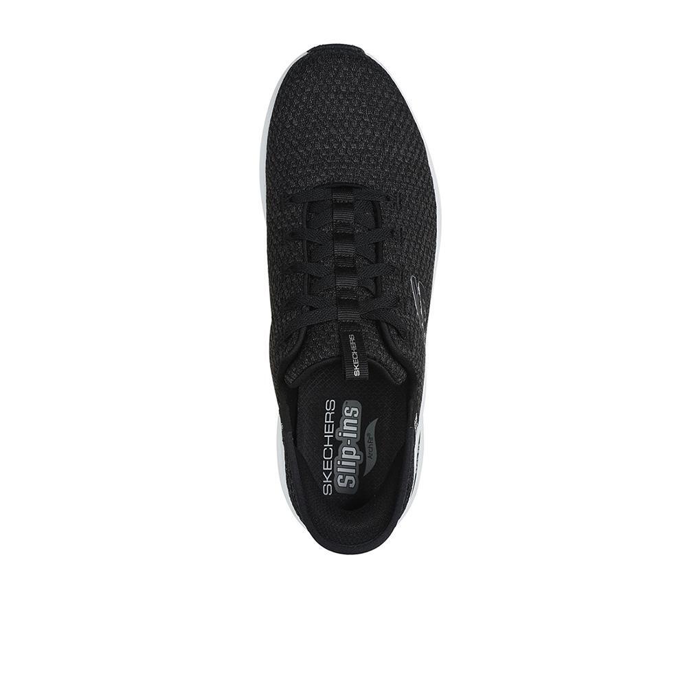 Zapatillas Skechers Hombre Arch Fit 2.0 - Look Ahead Negras 3/4