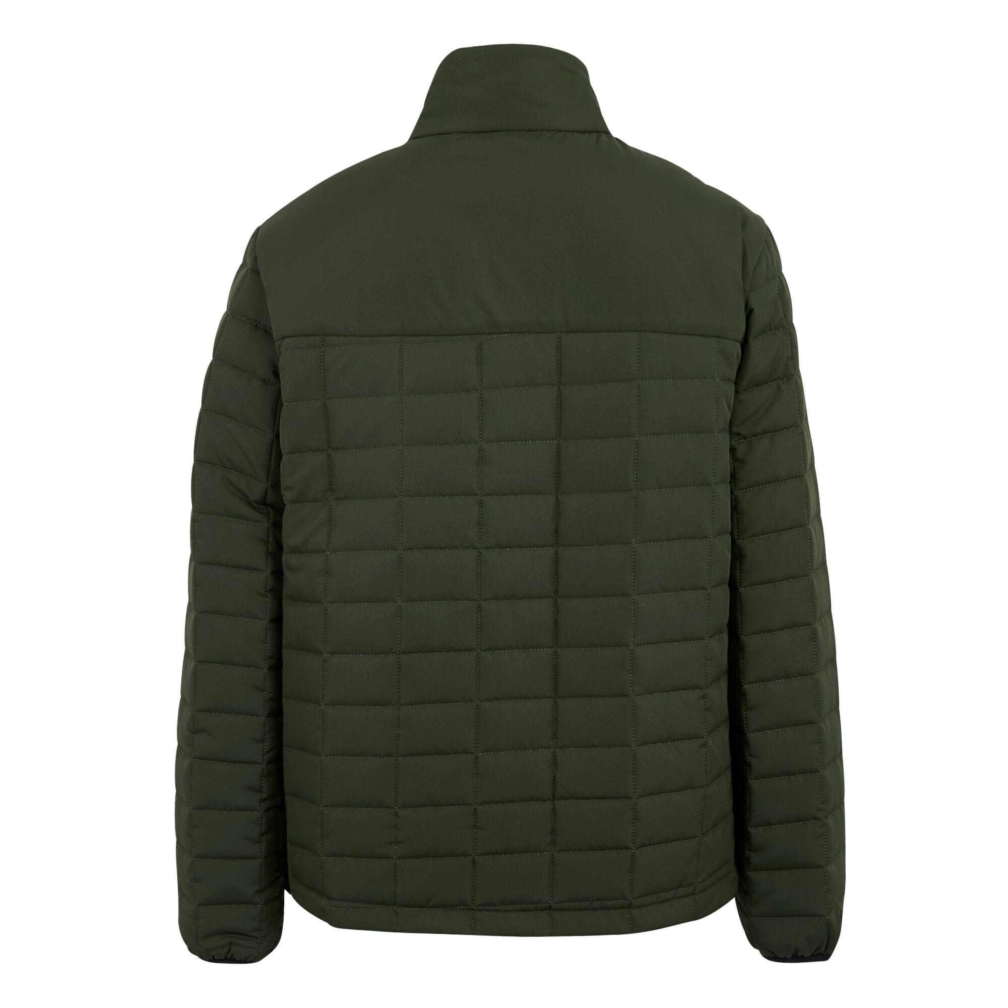 Veste Matelassée HAIRE Femme (Kaki Foncé / Noir) 2/5