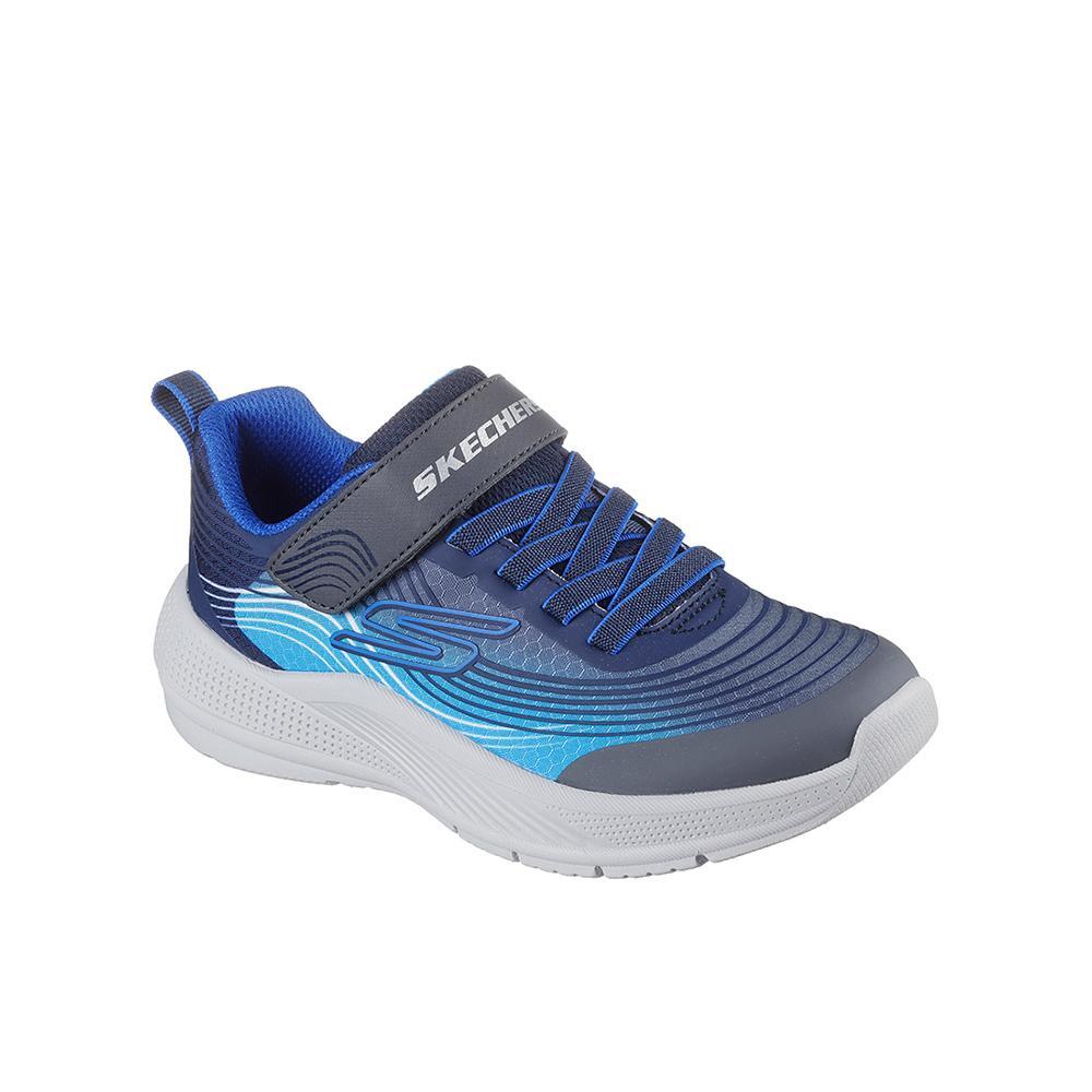 Sapatilhas Skechers Menino Microspec Advance Azuis 2/5