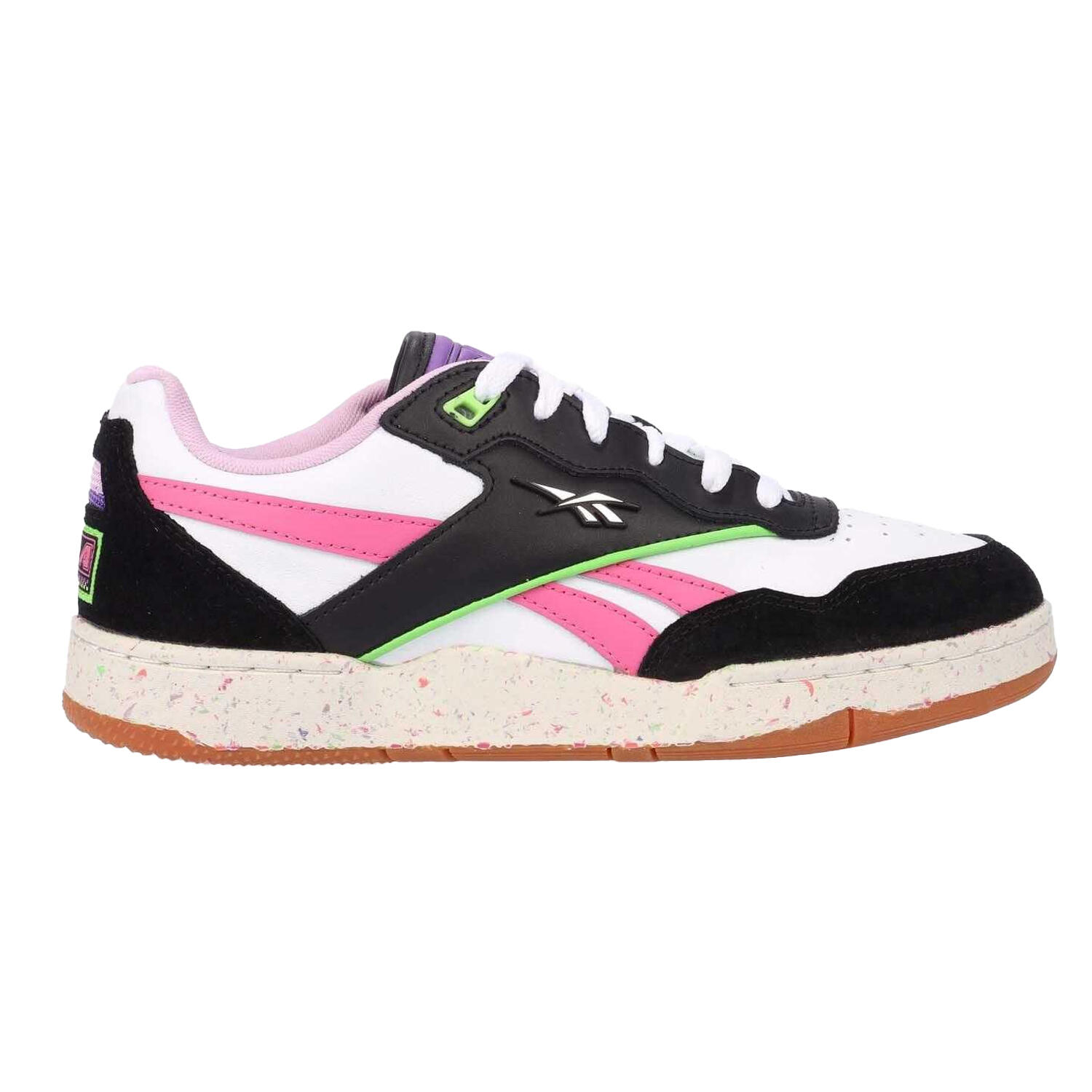 Baskets BB Adulte (Noir / Rose) 3/4