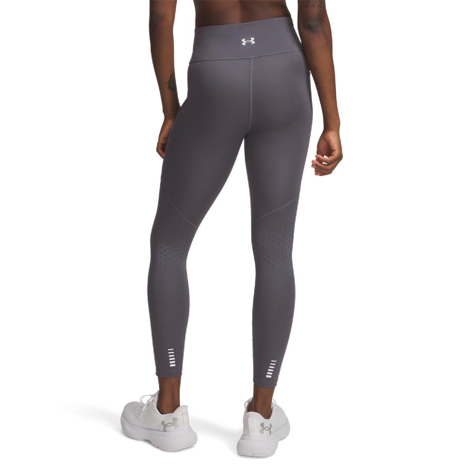 Pantacollant Lunghezza Alla Caviglia Corsa Donna Under Armour Grigio 2/2