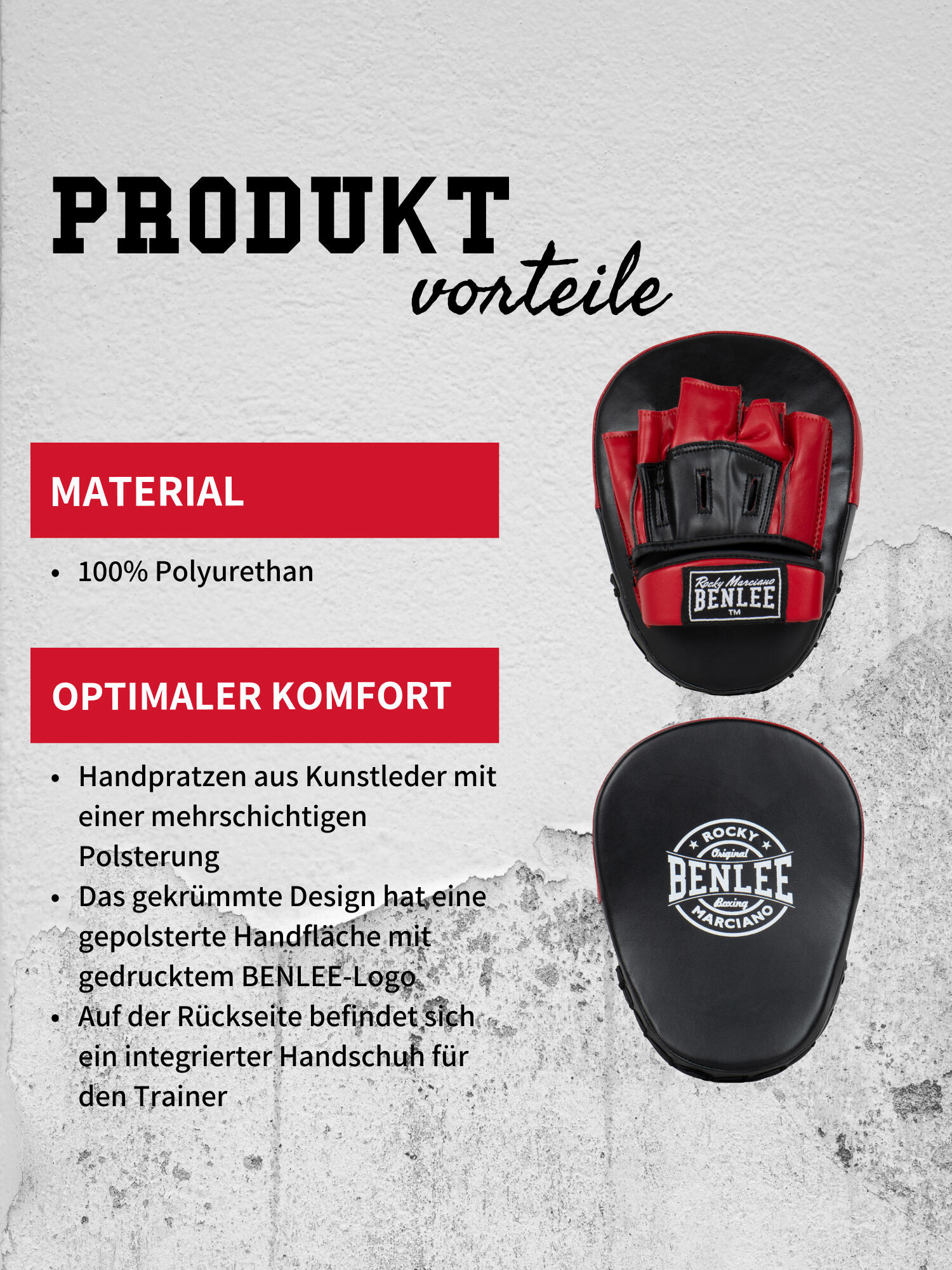 Handschützer Benlee Abington PU 7/7