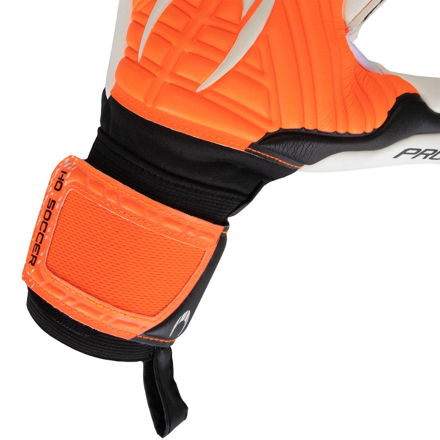 Guanti da portiere Ho Soccer per Adulti Guerrero Pro Justice NG Arancia 2/7