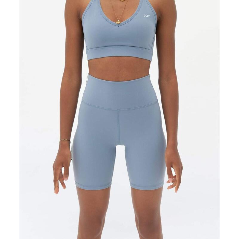 Short Cycliste Taille Haute - Sky