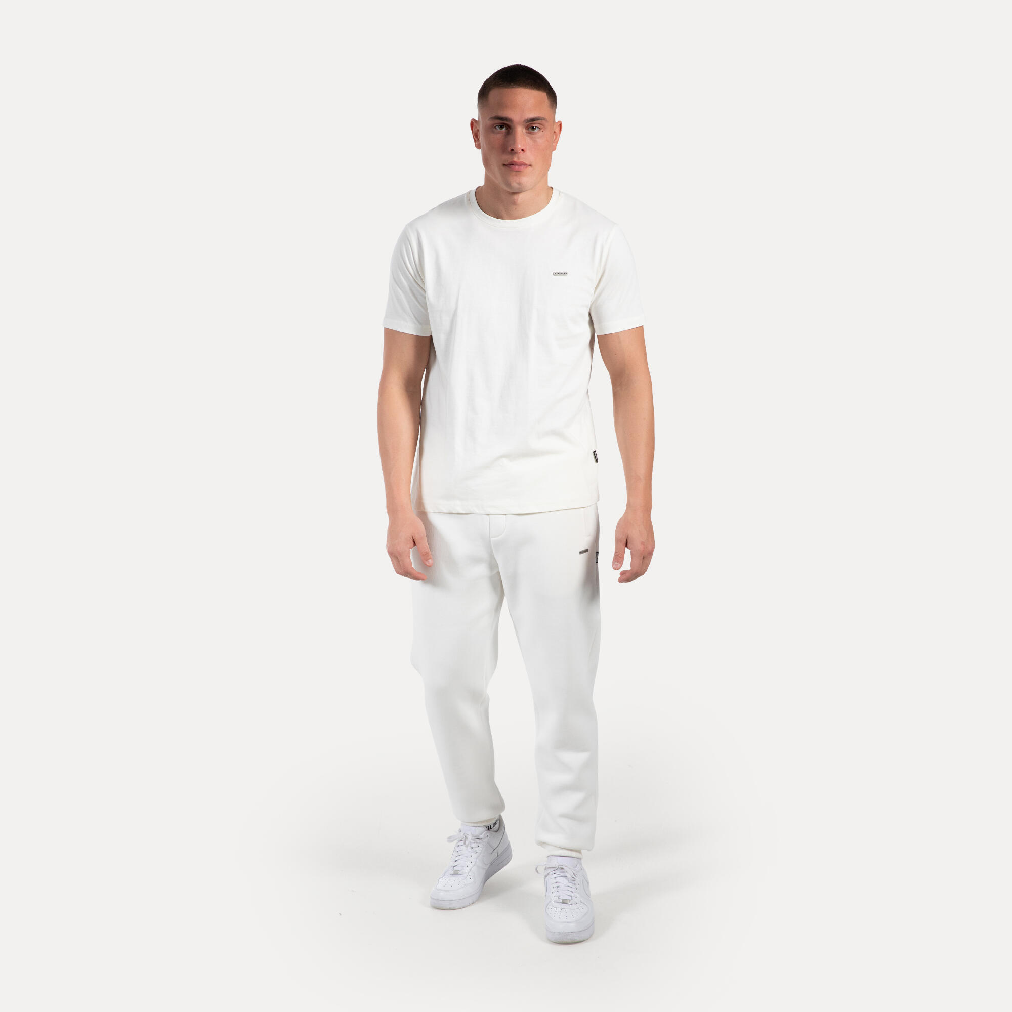 Herren Jogginghose Ilyas Creme 3/5