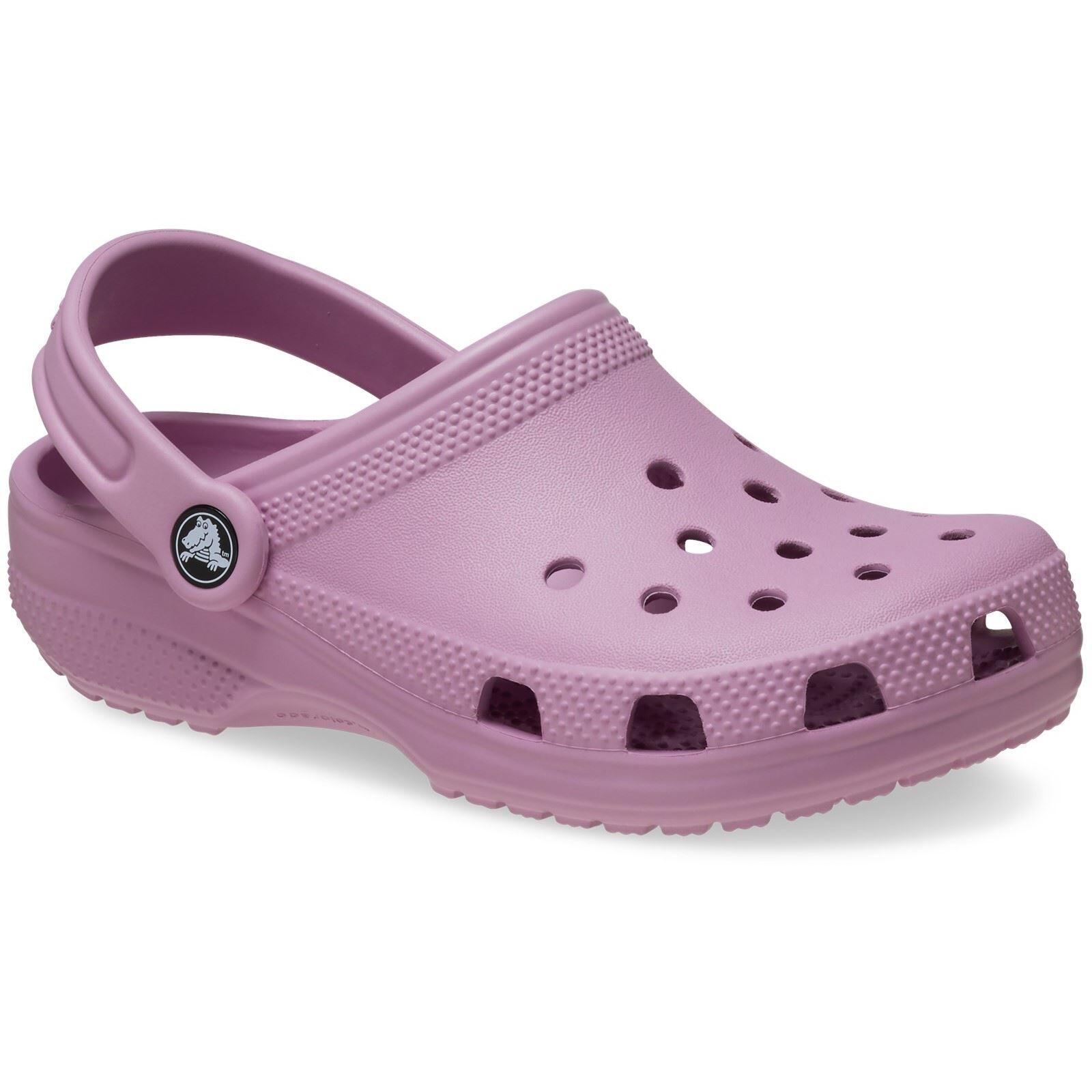 Crocs Toddler Classic Clog Thermoplastic Unisex Kids's Hydrangea Loafers 1/6
