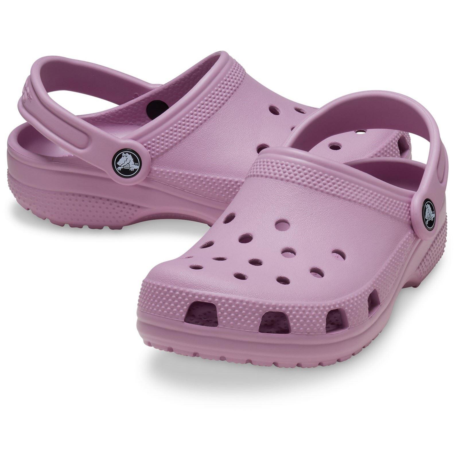 Crocs Toddler Classic Clog Thermoplastic Unisex Kids's Hydrangea Loafers 3/6