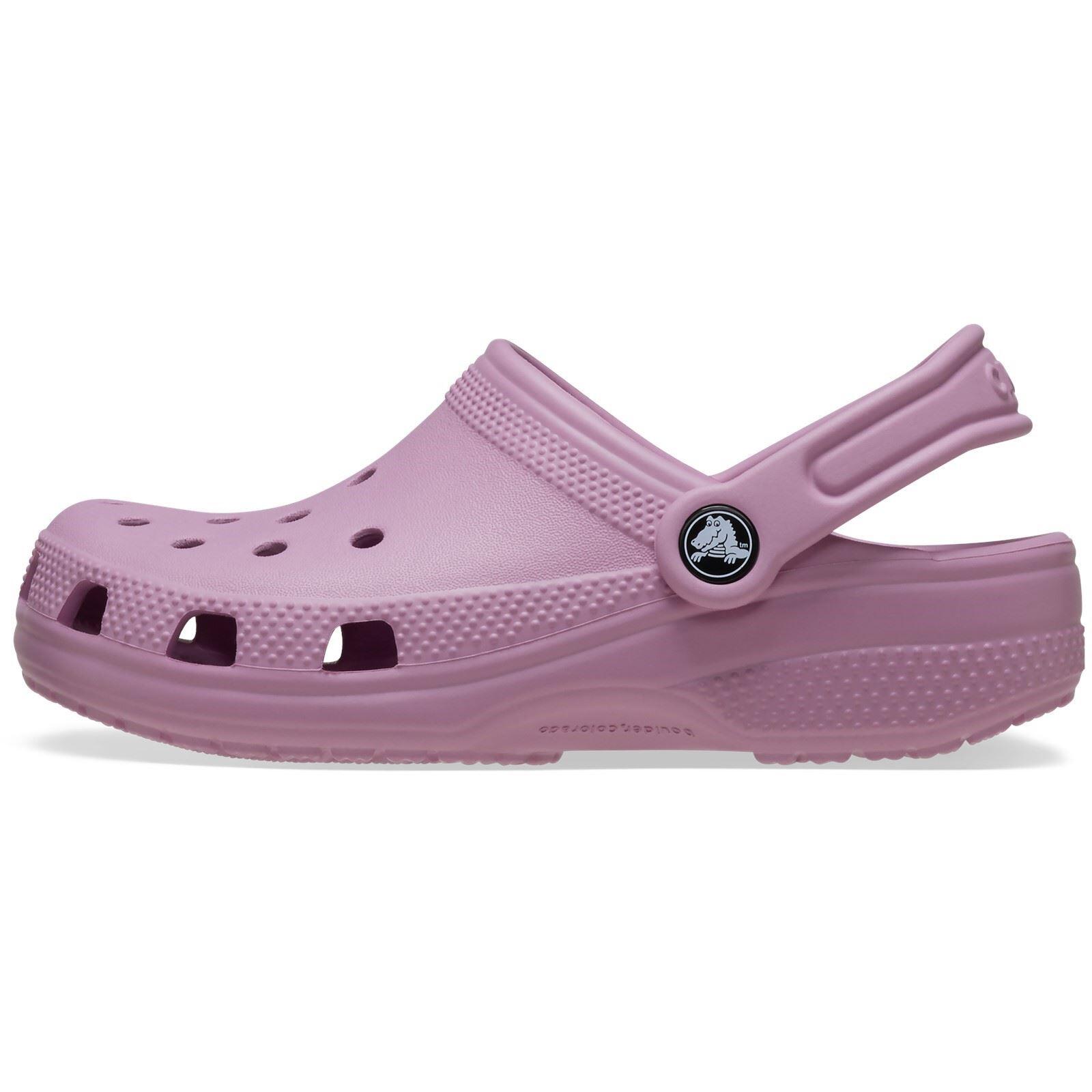 Crocs Toddler Classic Clog Thermoplastic Unisex Kids's Hydrangea Loafers 6/6