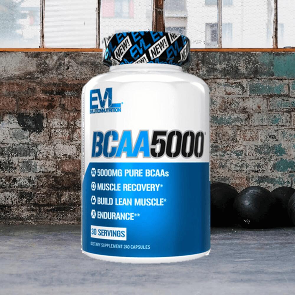 EVL Nutrition BCAA 5000 Caps (240) Standard - Aminozuren - BCAA 2/3