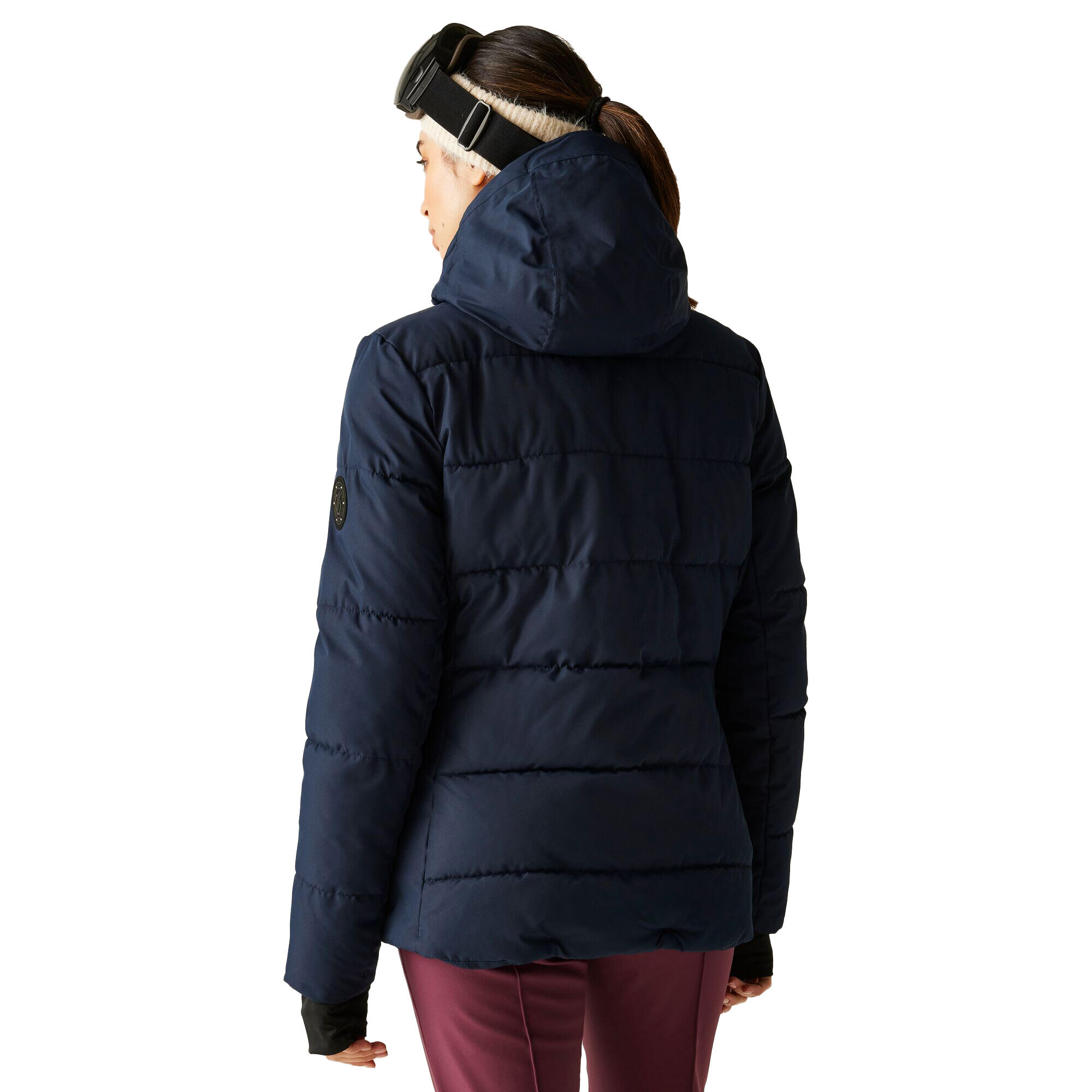 Blouson De Ski GLACIER Femme (Bleu Marine) 4/5