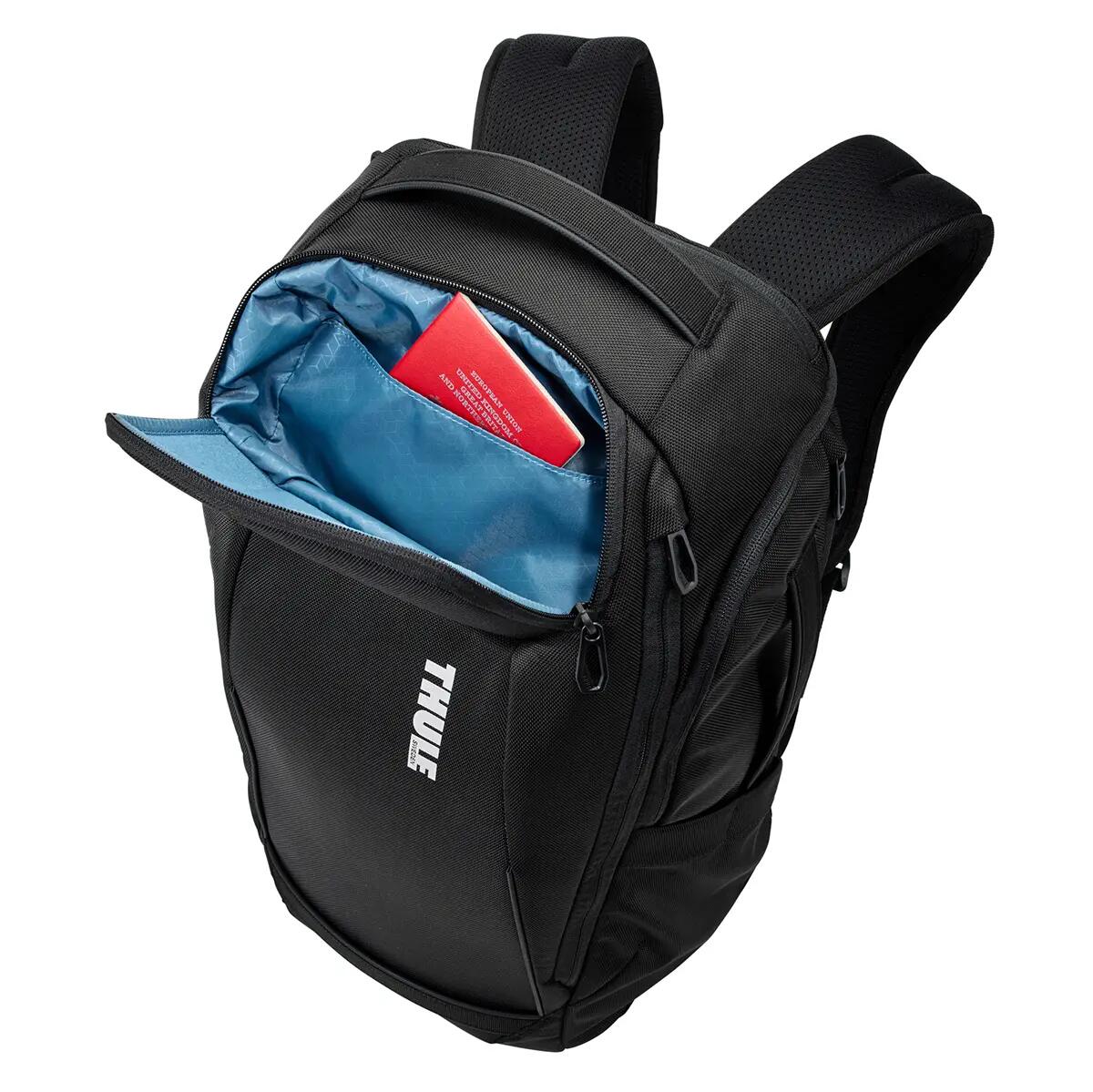 Městský batoh s přihrádkou na notebook, Thule, Accent, 26L, černý 6/7