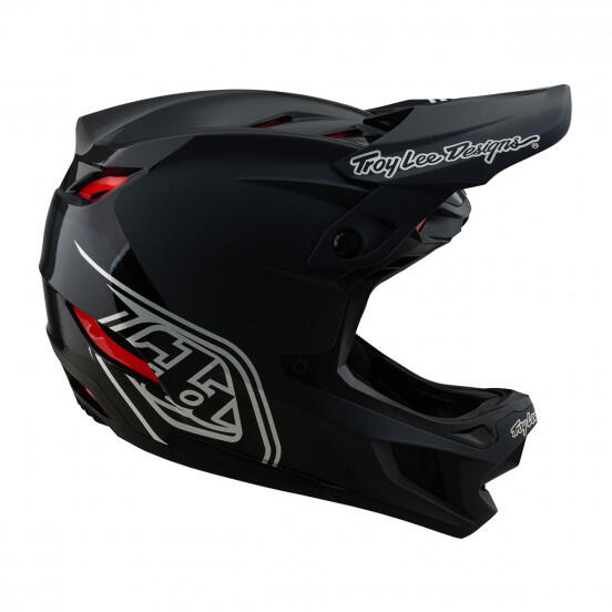 Casque TROY LEE D4 Polyacrylite XL Shadow Black 3/4