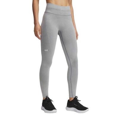 Dames gewassen naadloze enkellange legging (zwart)