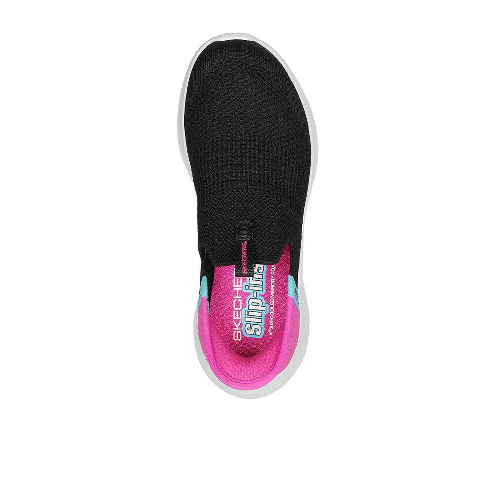 Tênis pretos Skechers Ultra Flex 3.0 Fresh Time para Crianças 3/5