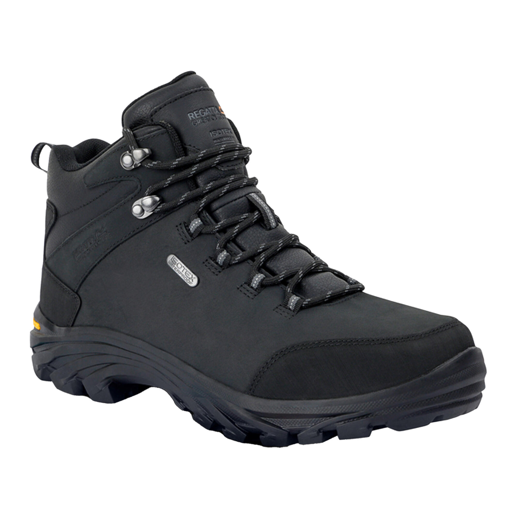 Regatta - Chaussures Montantes De Randonnée Burrell Homme (noir) - Boots - Noir - Decathlon