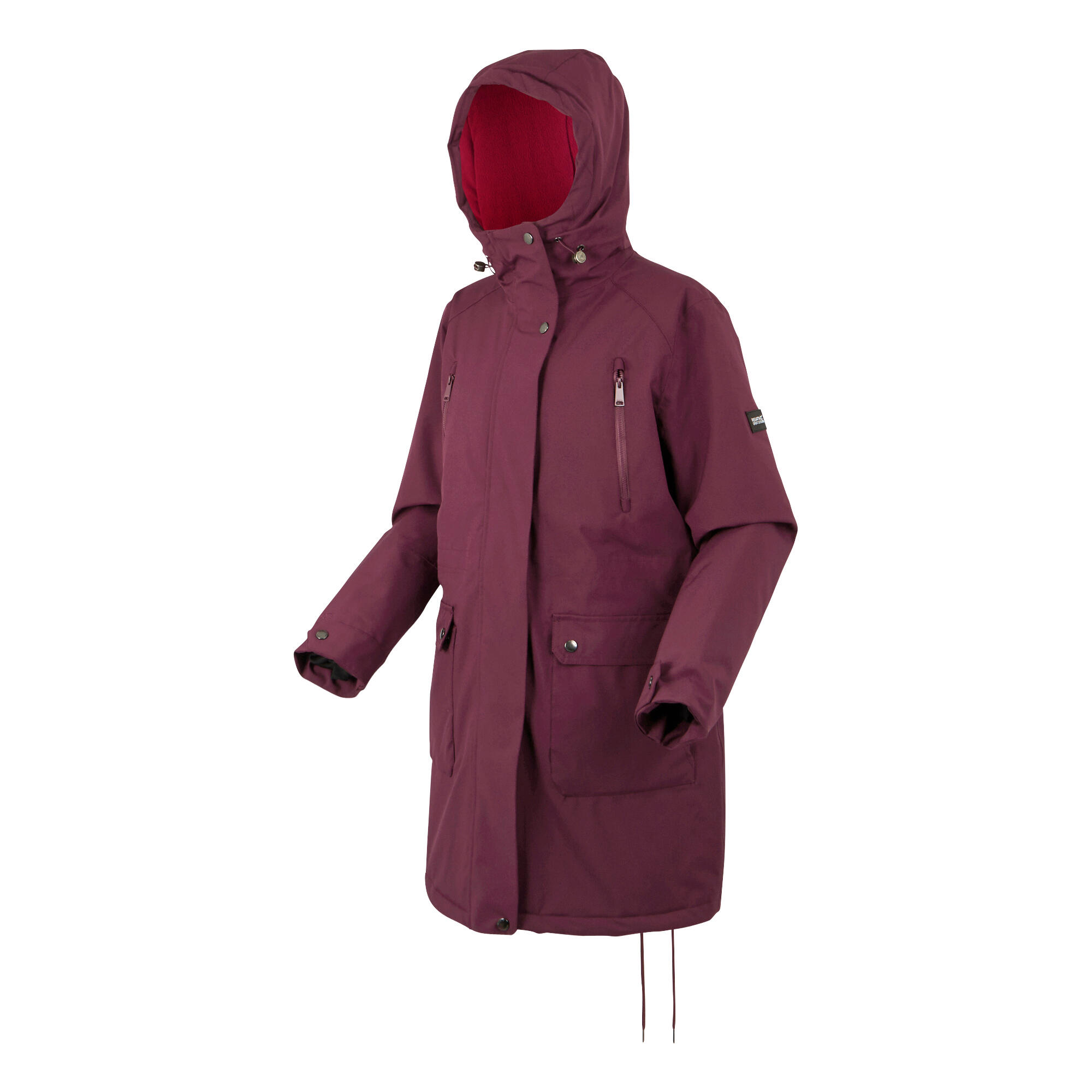 Veste Imperméable VALENTA Femme (Figue) 3/5