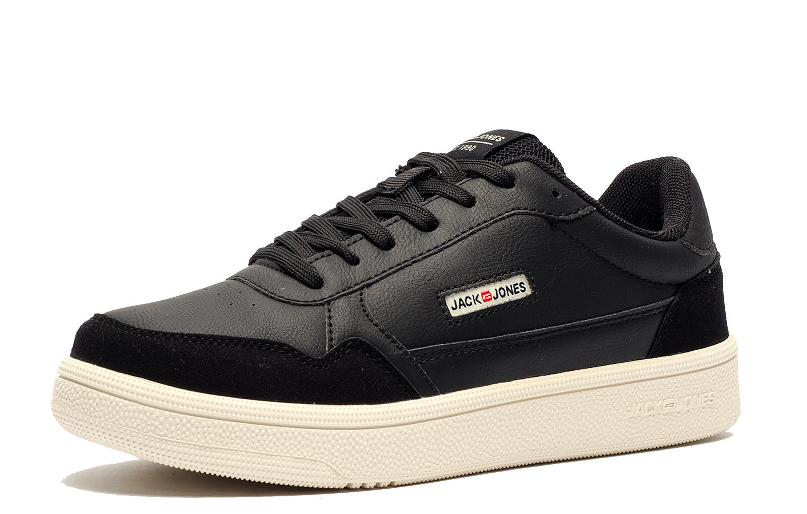 Jack & Jones Bounce Mens Mid-Top Trainers - Black 2/5