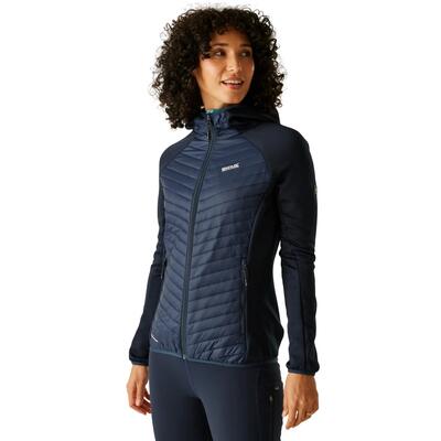 Dames anderson hybride jas (marine)