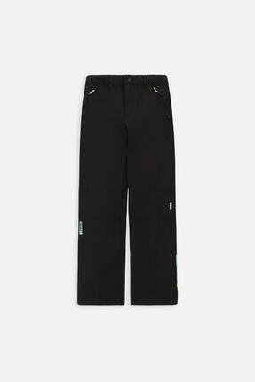 Spodnie softshell turystyczne chłopięce Lemon Explore ZL3 czarne