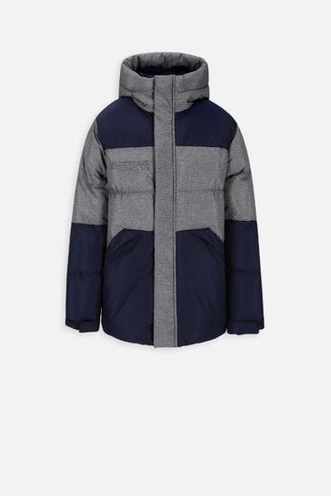 Jungen Wanderjacke Winterjacke warm ZL3 grau