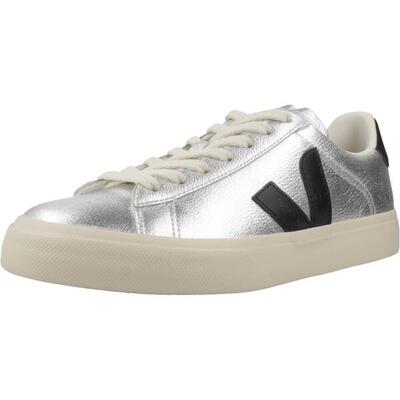 Sneakers veja model campo kleur zilver