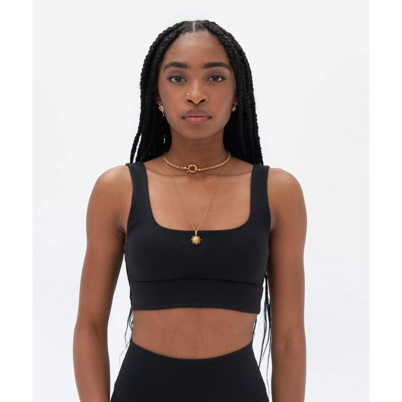 Top Sujetador Deportivo Soft Touch U - Negro