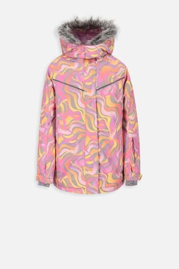 Mädchen Skijacke Snowboard wasserdicht ZL3 lila