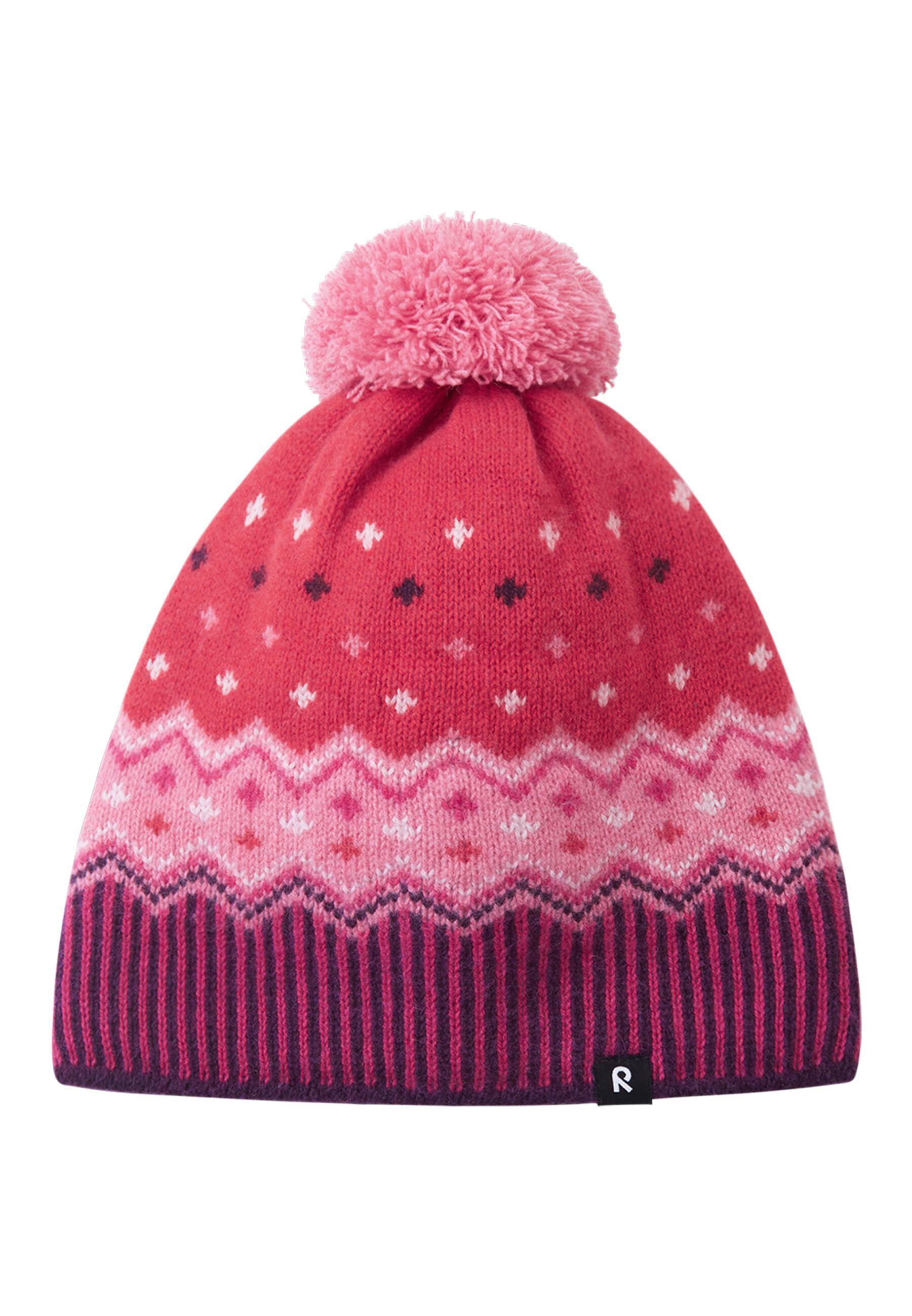 Cappello invernale per bambini Reima Pohjoinen viola profondo 2/6