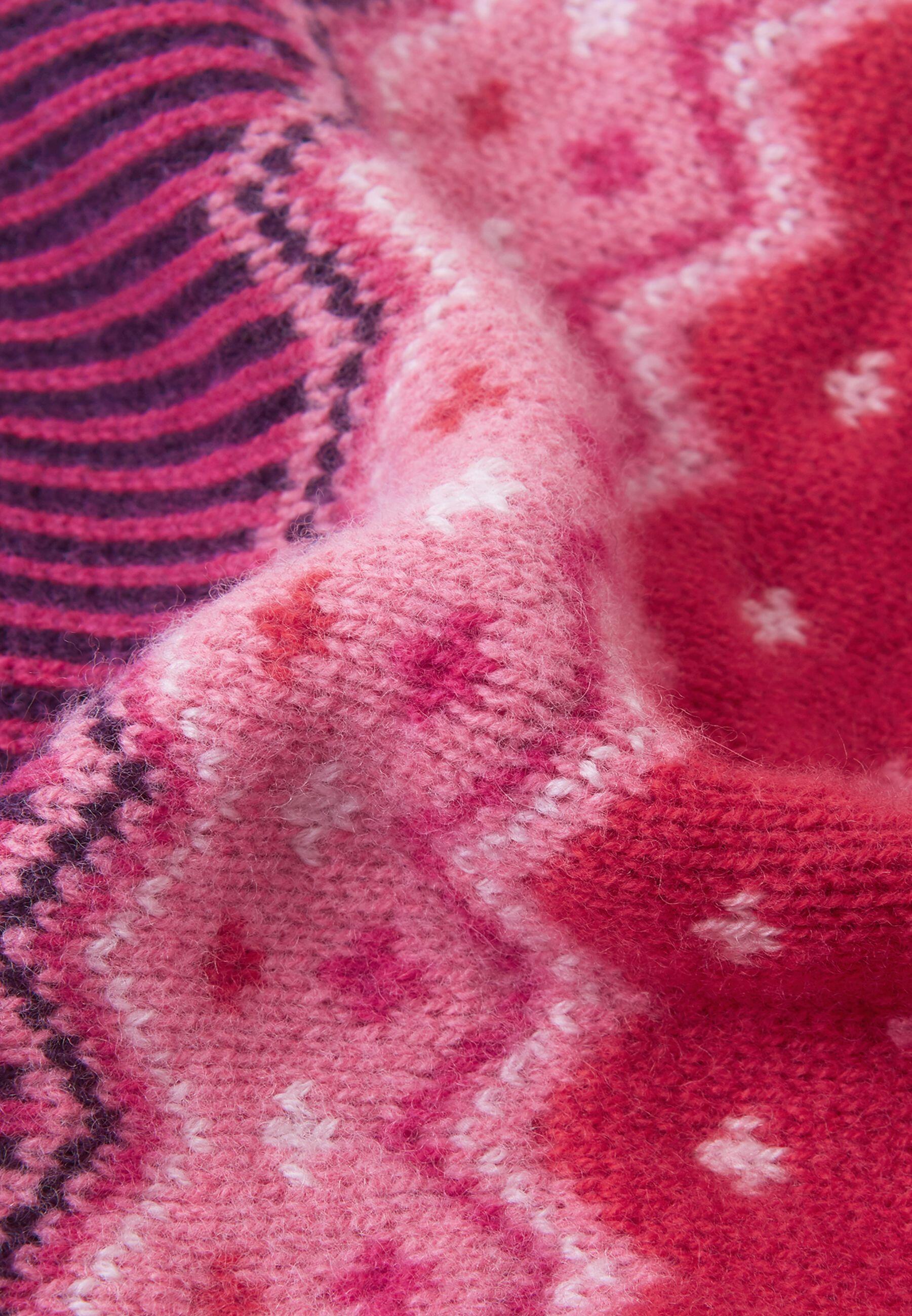 Cappello invernale per bambini Reima Pohjoinen viola profondo 4/6