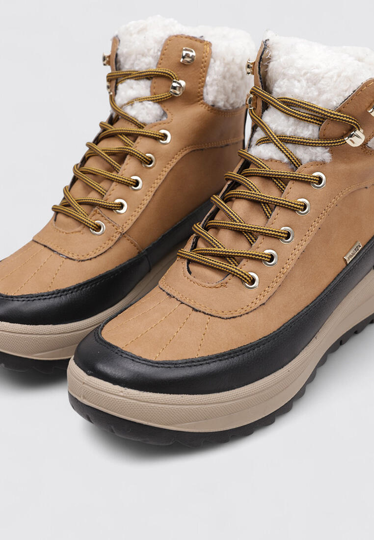 Bottes Imac 858998 femme, cuir imperméable, talon 4 cm 3/4