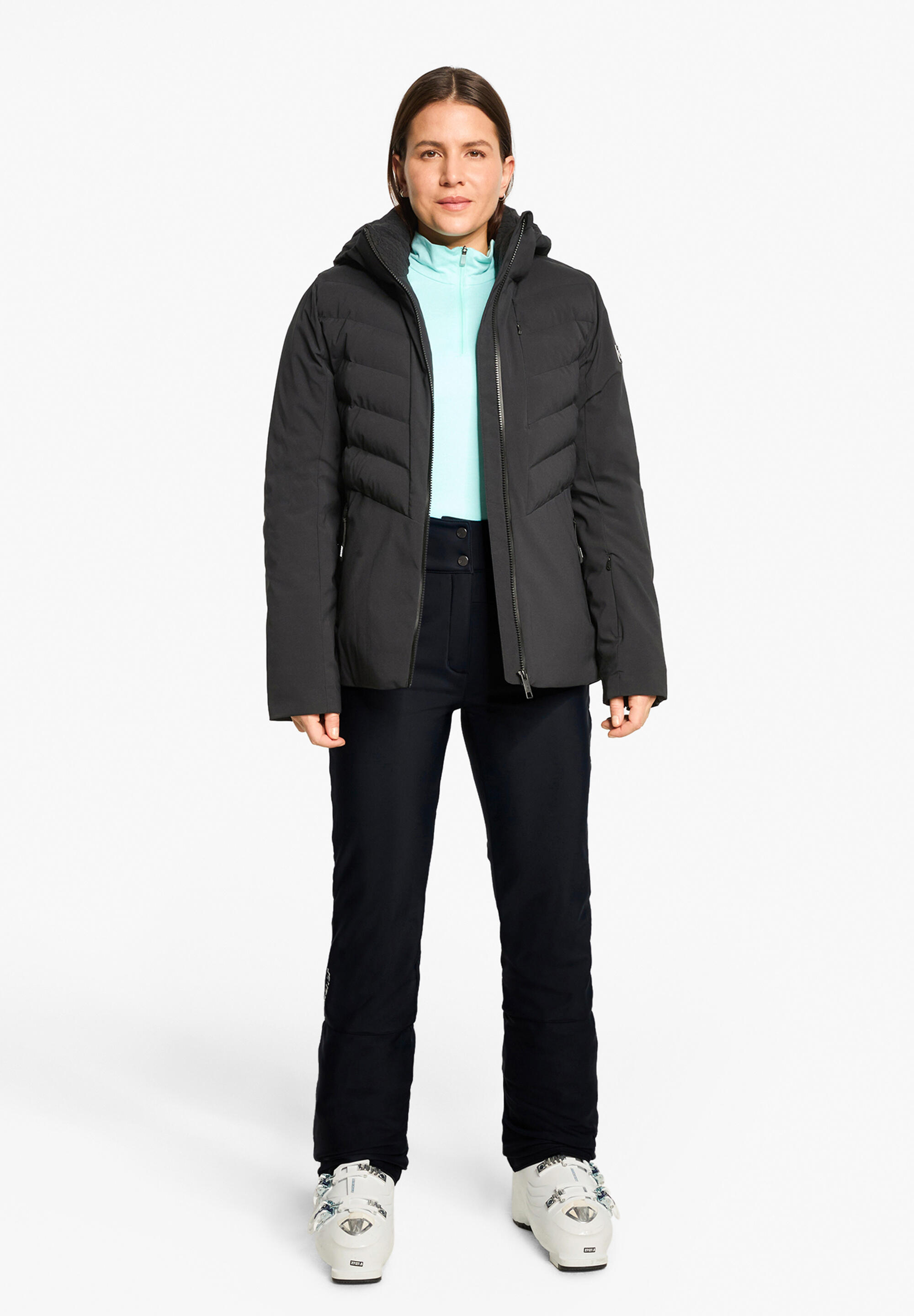 Lange Skihose TEYLA-Z schwarz 4/5
