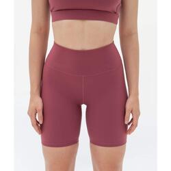 Short Cycliste Taille Haute - Plum