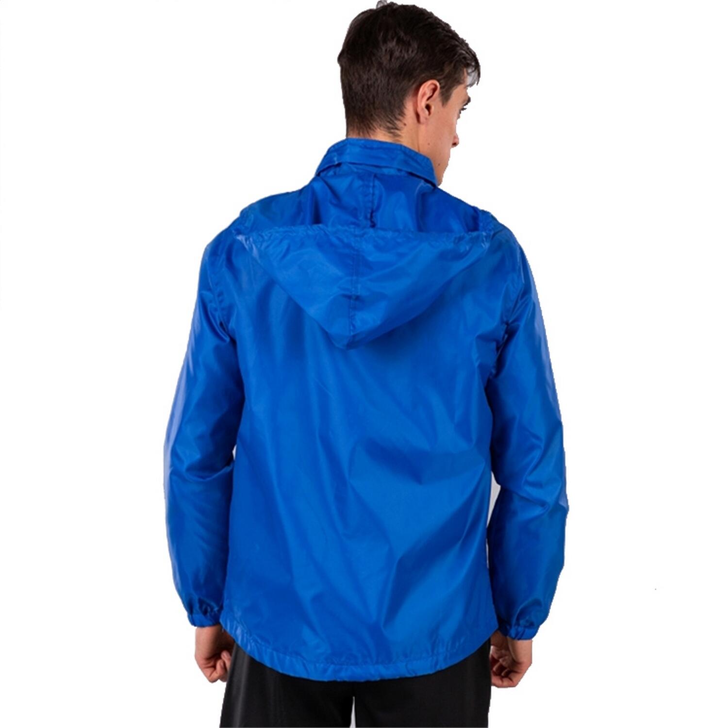 Chaqueta Impermeable Iris Fútbol para Niños/Niñas Azul 3/3