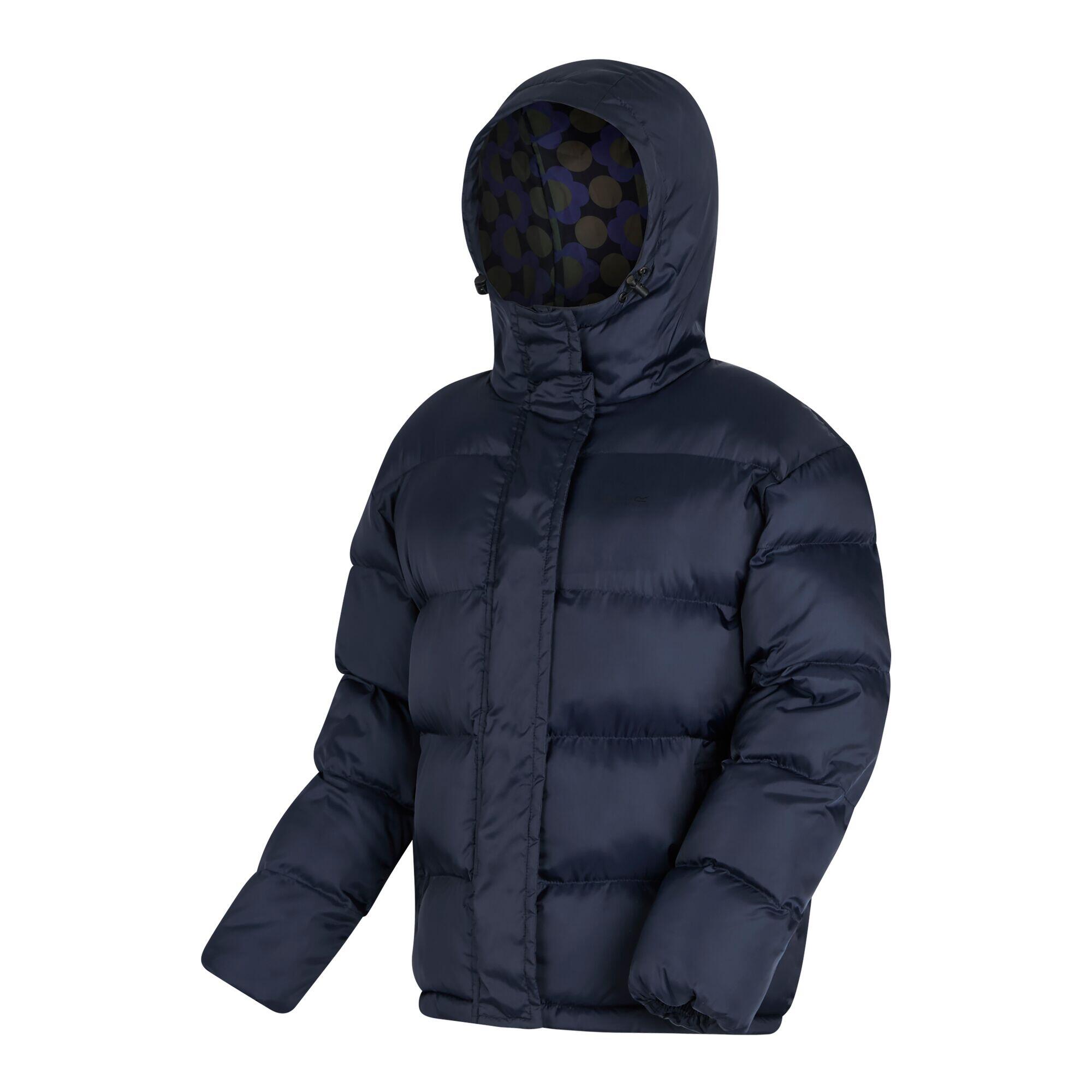 Giacca Oversize Fiori Donna Regatta Orla Kiely Blu Navy 3/5