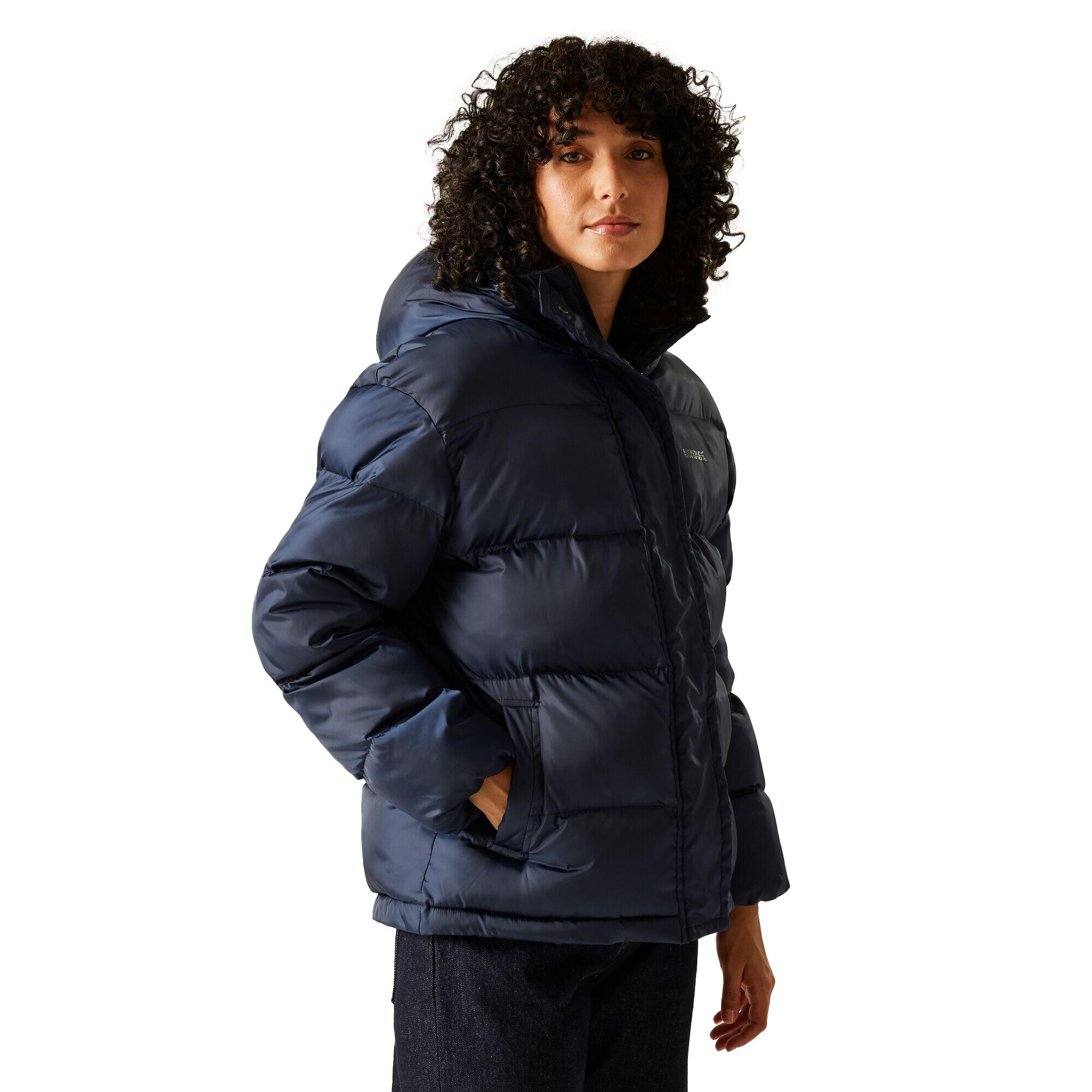 Giacca Oversize Fiori Donna Regatta Orla Kiely Blu Navy 4/5