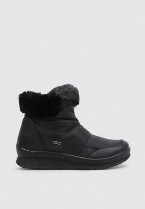 Imac Bottes Esquimales Femme 856678, Noir, Imperméable, Talon 5 cm