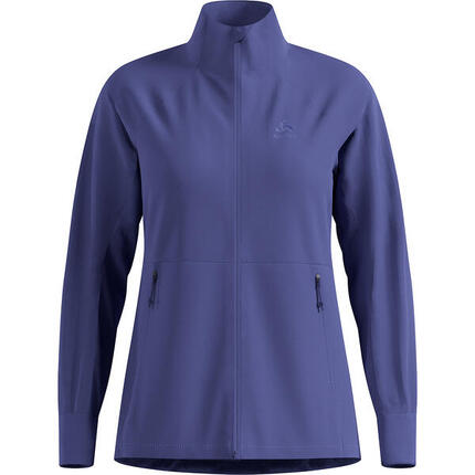 Langlaufjacke winddicht atmungsaktiv Damen - Essentials Warm
