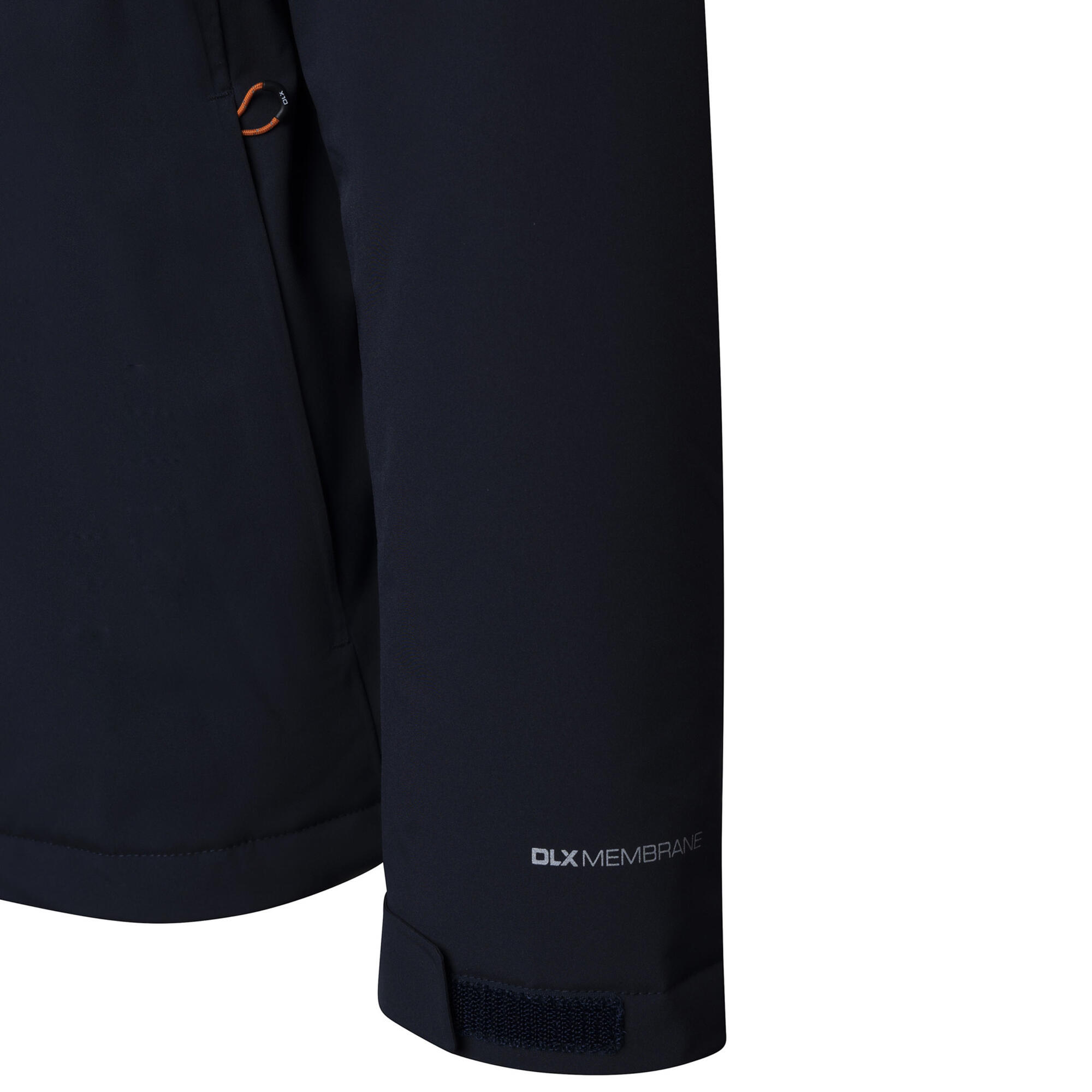 Mens Oswarm Waterproof Jacket (Dark Flint) 4/5