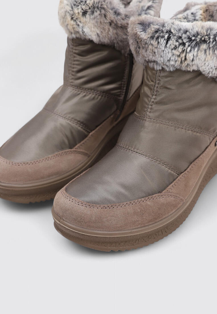 Botas Esquimales Mujer Imac 856679 Marrón - Impermeables, Tacón 5 cm 3/4
