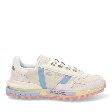 Baskets plateforme Lacoste - Femme - ELITE ACTIVE - Gris